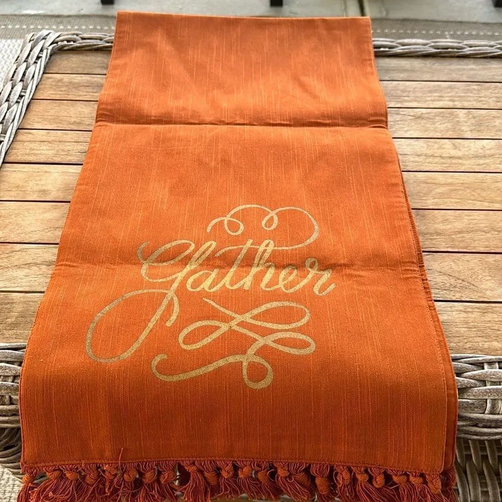 Pier 1 GATHER Table Runner Fall Decor